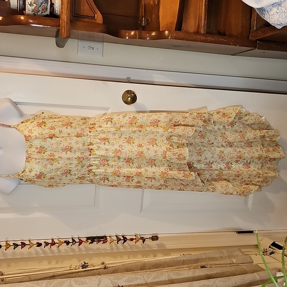 Sundress dELiA*S S yellow floral